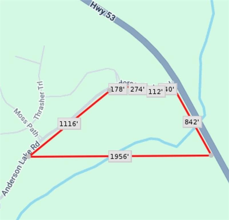 unimproved land for sale at 6425 Anderson Lake Road, Dawsonville, GA 30534 — photo 4