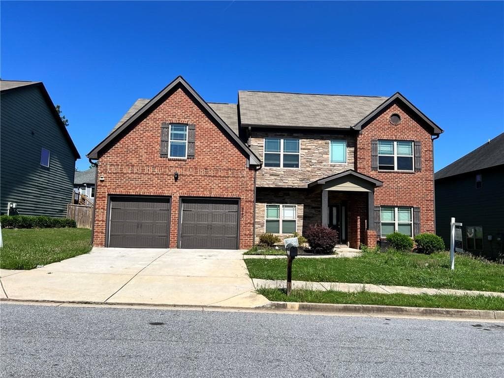 5 bedroom, 3 bathroom, 3,338 sq ft single family residence under contract at 9790 Braxley Way, Jonesboro, GA 30238