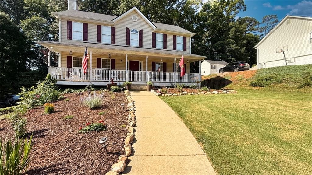 3 bedroom, 3 bathroom, 2,228 sq ft single family residence for sale at 1049 Fieldstone Drive, Canton, GA 30114