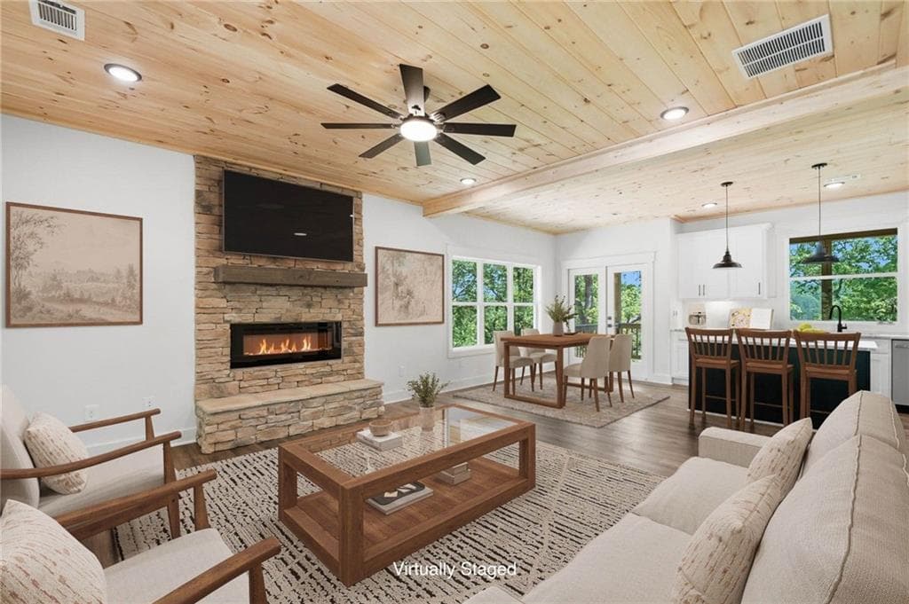 3 bedroom, 3 bathroom, 1,394 sq ft single family residence for sale at 1600 Dover Drive, Ranger, GA 30734 — photo 2