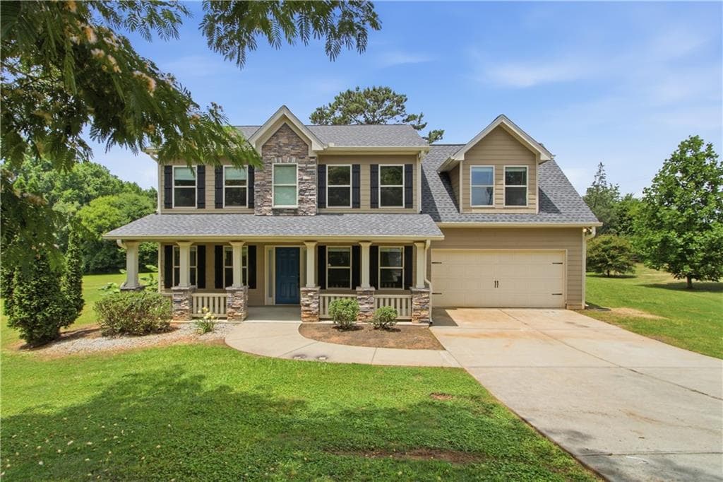5 bedroom, 2 bathroom, 2,102 sq ft single family residence sold at 454 Woodbriar Drive, Jefferson, GA 30549