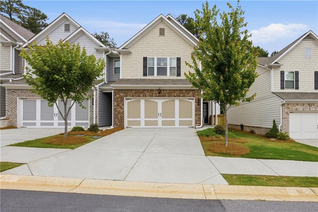 3 bedroom, 3 bathroom, 1,853 sq ft townhouse for sale at 219 Yellowwood Way, Woodstock, GA 30188 — photo 1 of 27
