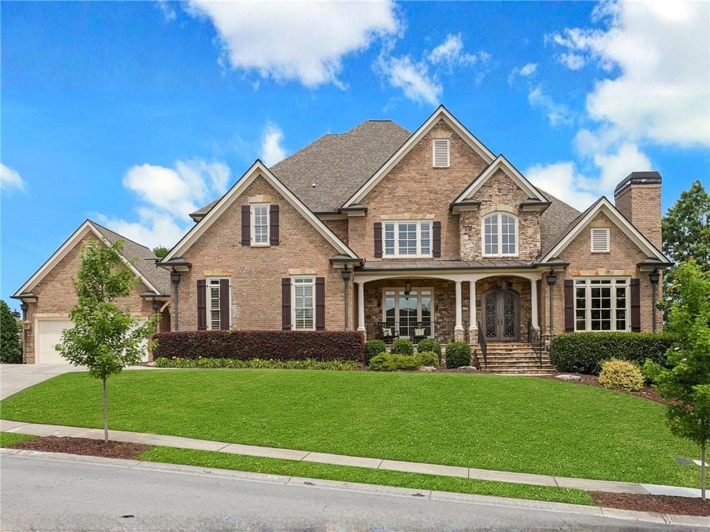 6 bedroom, 9 bathroom, 9,035 sq ft single family residence for sale at 2262 Crimson King Drive, Braselton, GA 30517