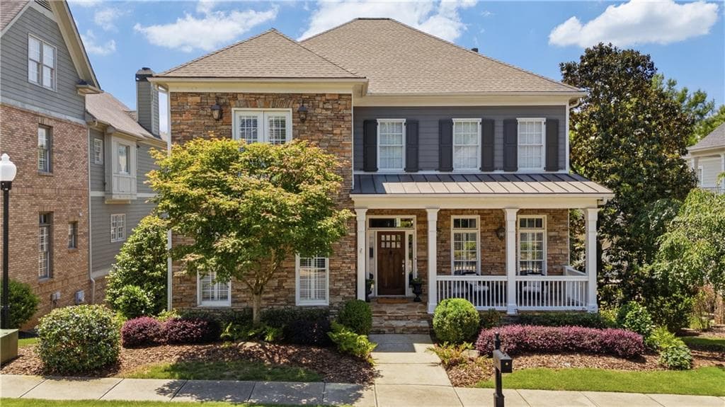 4 bedroom, 5 bathroom single family residence sold at 2128 Lucerne Lane, Smyrna, GA 30080