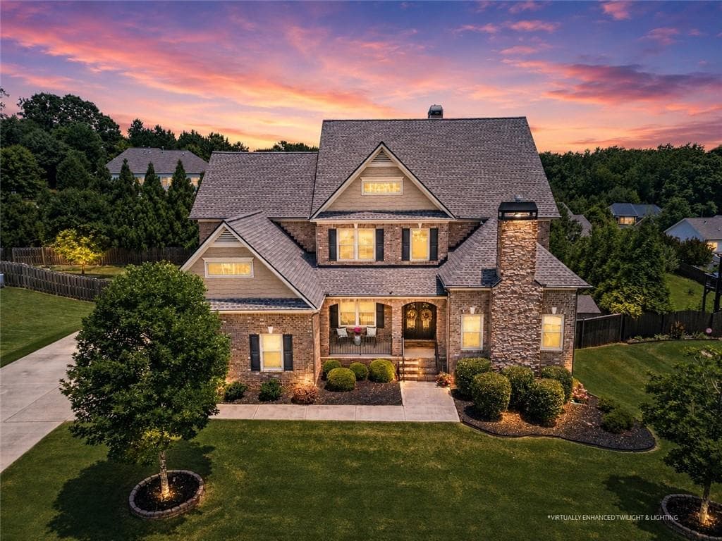 7 bedroom, 5 bathroom, 5,810 sq ft single family residence for sale at 203 Wilde Oak Court, Canton, GA 30115