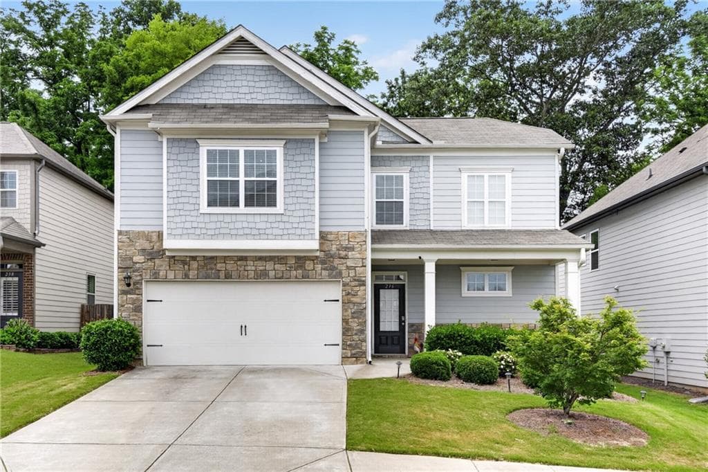 4 bedroom, 3 bathroom, 2,480 sq ft single family residence for sale at 236 Orchard Trail, Canton, GA 30115 — photo 2