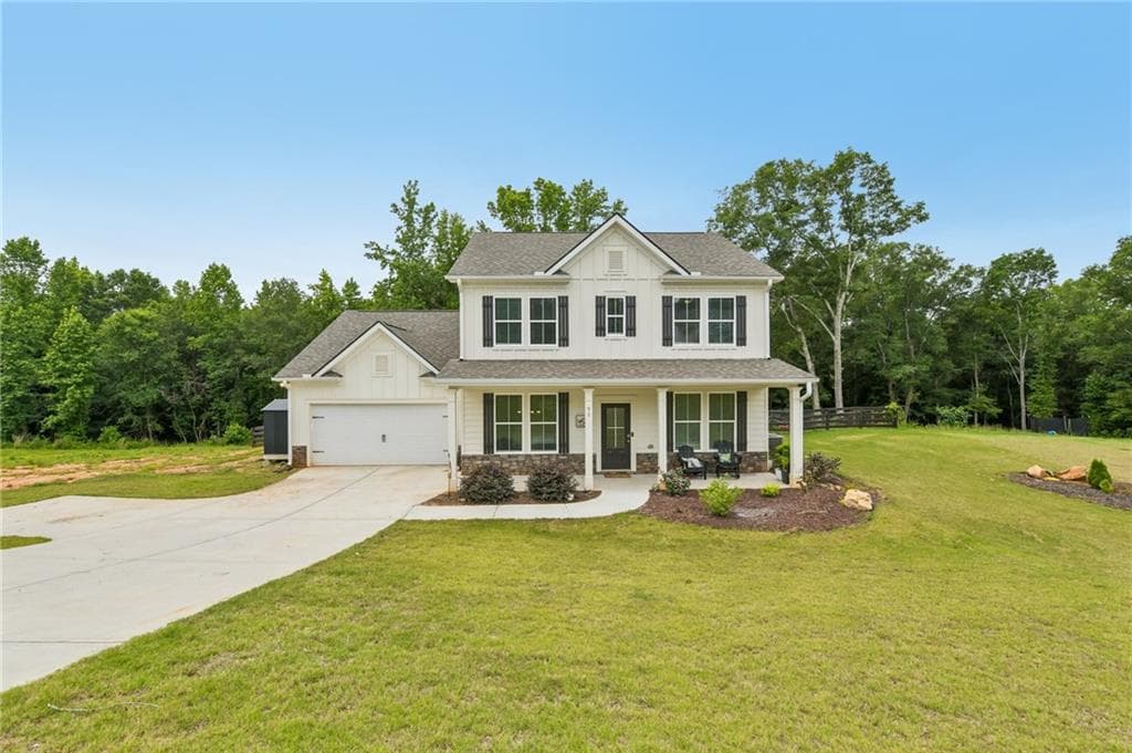 4 bedroom, 3 bathroom, 2,544 sq ft single family residence under contract at 90 Scout Hut Road, Danielsville, GA 30633