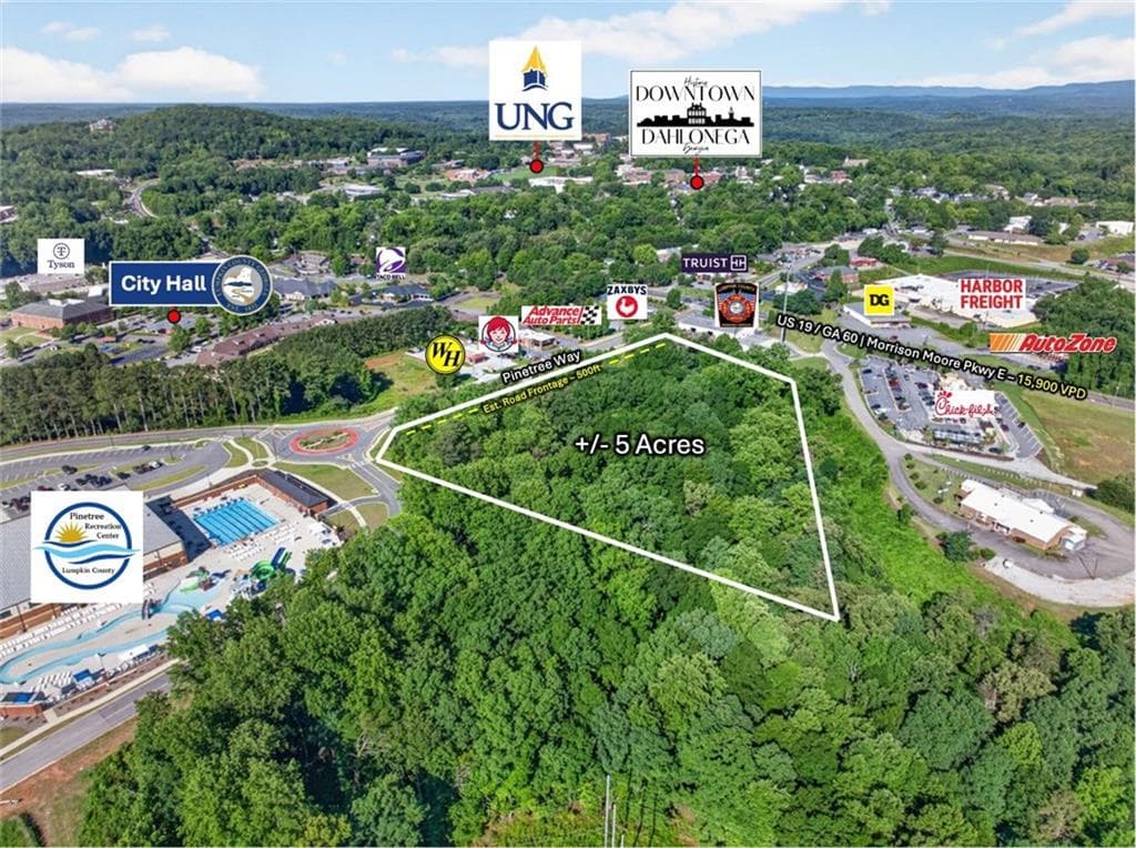 unimproved land for sale at 0 Pinetree Way, Dahlonega, GA 30533 — photo 3