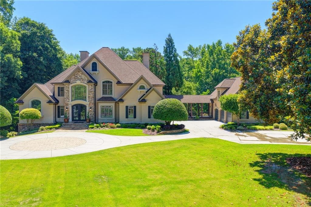 8 bedroom, 10 bathroom, 12,000 sq ft single family residence for sale at 1390 Hillside Drive, Grayson, GA 30017