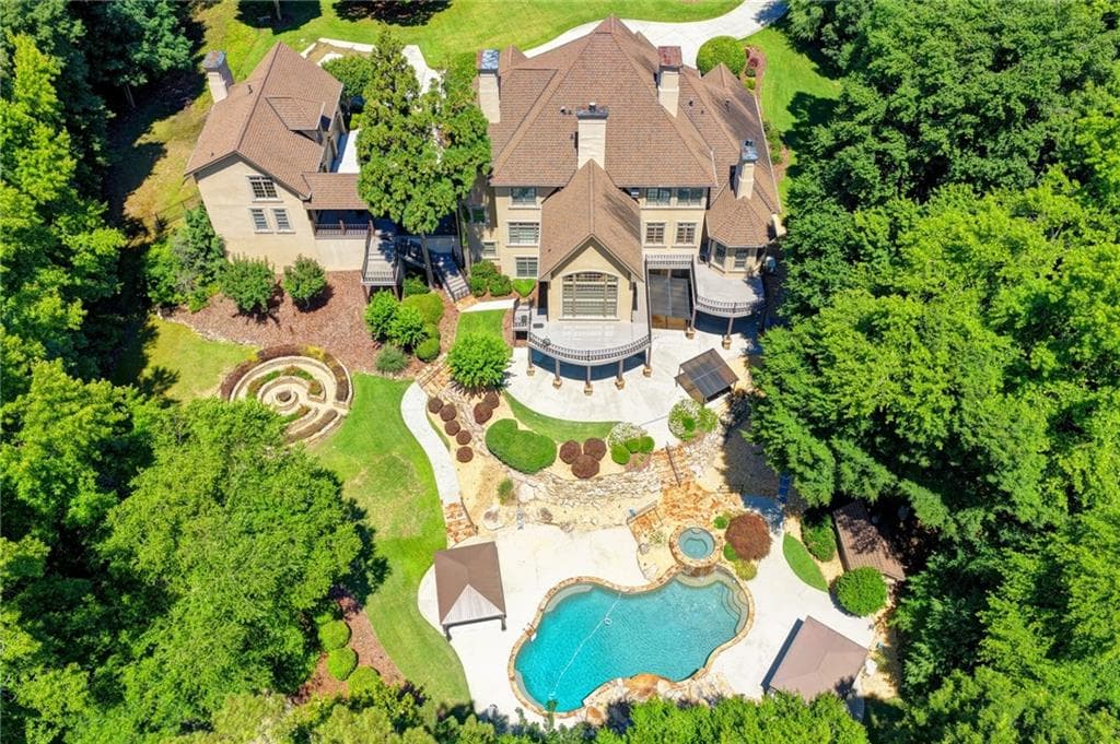 8 bedroom, 10 bathroom, 12,000 sq ft single family residence for sale at 1390 Hillside Drive, Grayson, GA 30017 — photo 2