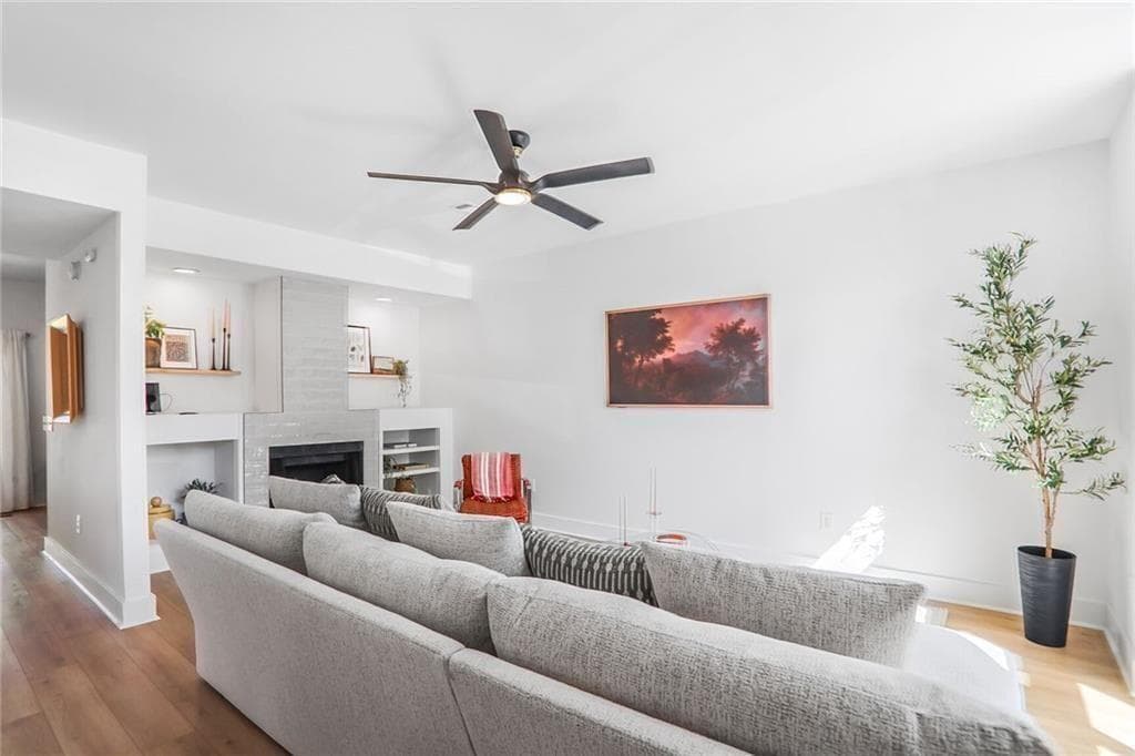 2 bedroom, 3 bathroom, 1,422 sq ft townhouse for rent at 1210 Cleburne Avenue, Atlanta, GA 30307 for $5,500 a month — photo 2