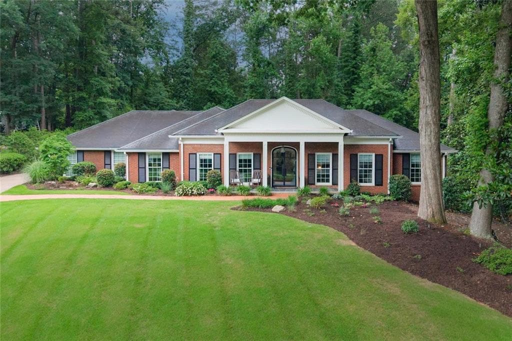4 bedroom, 4 bathroom, 4,850 sq ft single family residence sold at 295 Riverhill Drive, Sandy Springs, GA 30328
