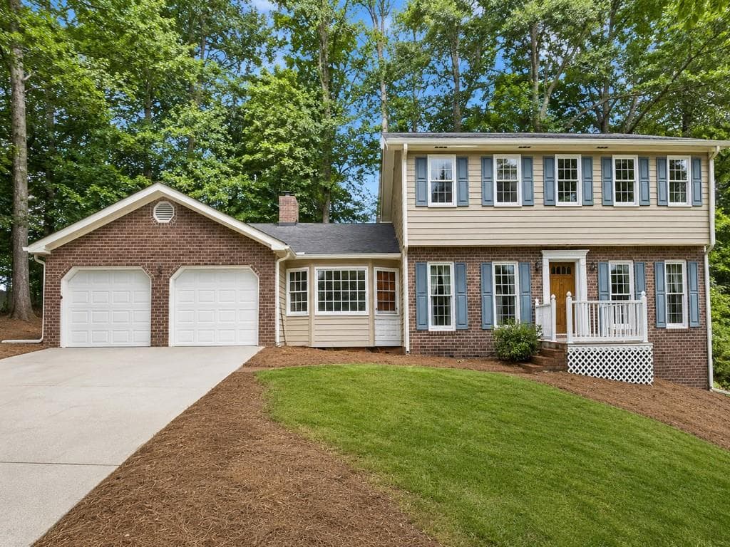 4 bedroom, 3 bathroom, 3,593 sq ft single family residence sold at 5215 Fox Hill Drive, Peachtree Corners, GA 30092