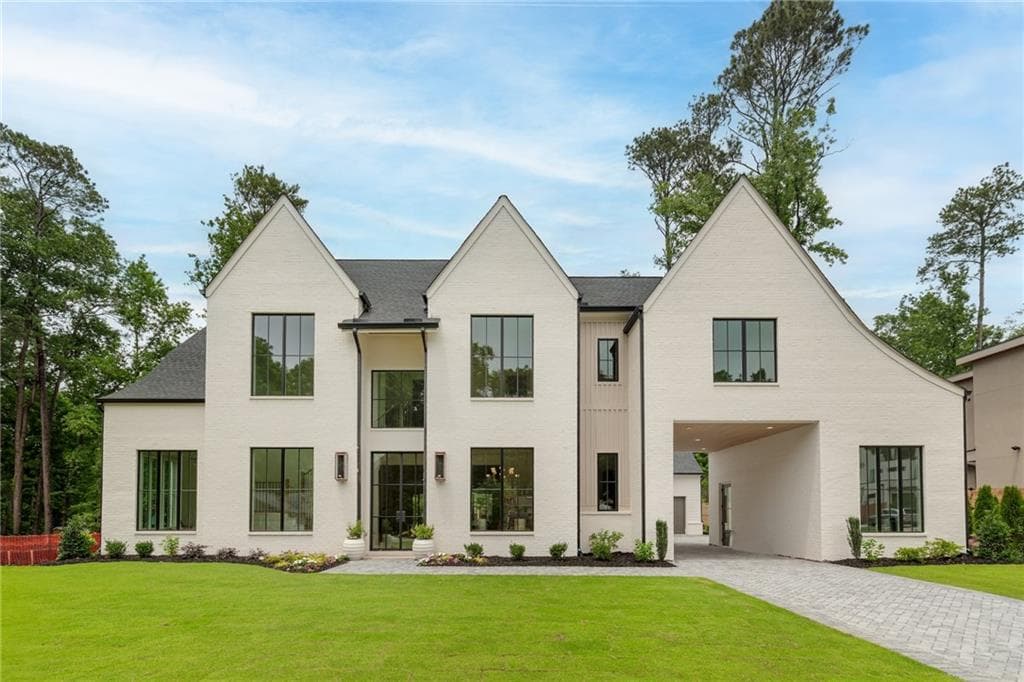 5 bedroom, 6 bathroom, 5,054 sq ft single family residence sold at 205 Pebble Trail, Alpharetta, GA 30009