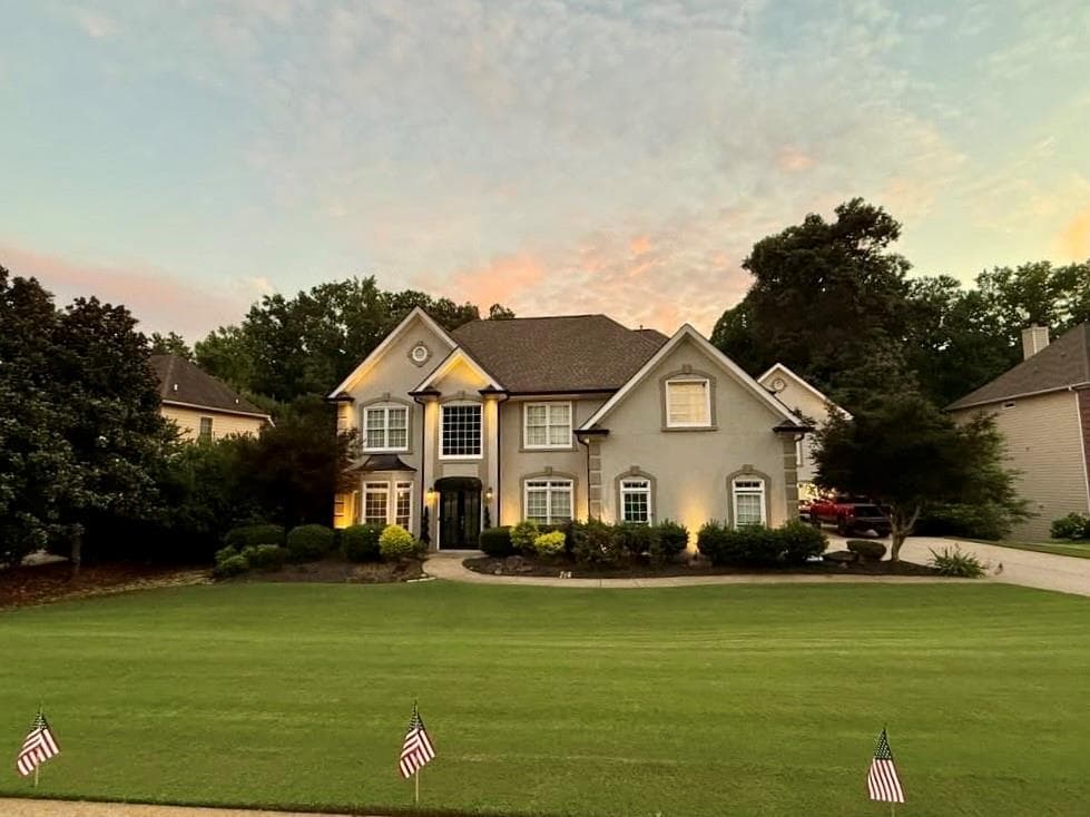 5 bedroom, 4 bathroom, 4,889 sq ft single family residence sold at 2310 Tall Timbers Lane, Marietta, GA 30066