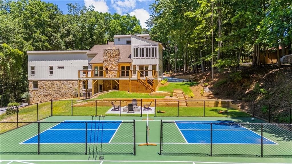 4 bedroom, 4 bathroom, 5,391 sq ft single family residence for sale at 5535 Hidden Harbor Drive, Gainesville, GA 30504