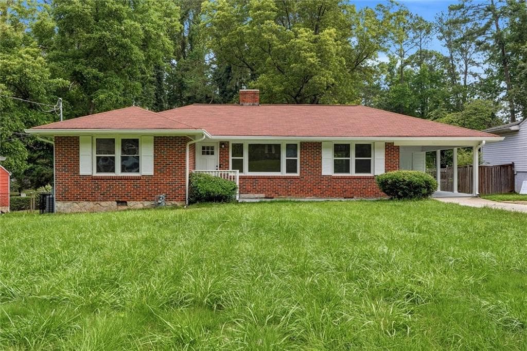 3 bedroom, 2 bathroom, 1,288 sq ft single family residence under contract at 3243 Ardley Road, Atlanta, GA 30311