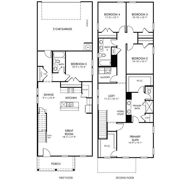 5 bedroom, 3 bathroom, 2,433 sq ft single family residence under contract at 3148 Misty Springs Path, Lawrenceville, GA 30045 — photo 2