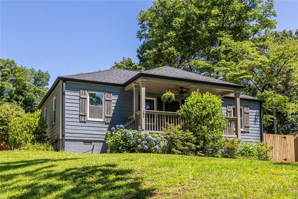 4 bedroom, 2 bathroom, 1,800 sq ft single family residence sold at 286 Eleanor Street, Atlanta, GA 30317