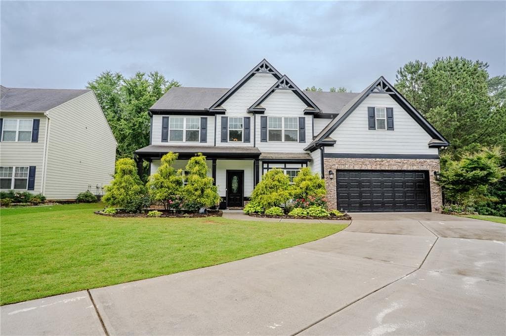 6 bedroom, 4 bathroom, 3,590 sq ft single family residence for sale at 1527 Washington Rose Avenue, Hoschton, GA 30548 — photo 4