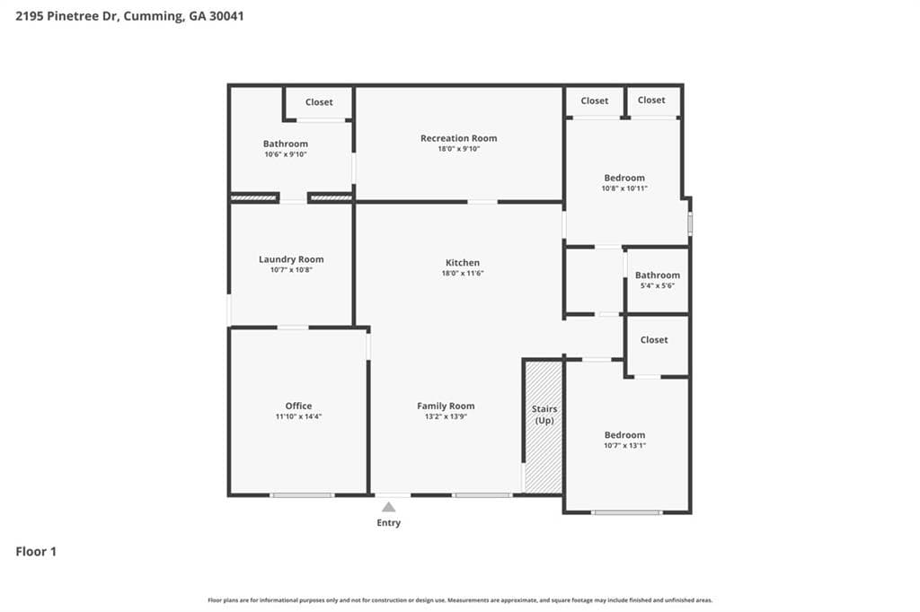 4 bedroom, 4 bathroom, 2,718 sq ft single family residence under contract at 2195 Pinetree Drive, Cumming, GA 30041 — photo 7