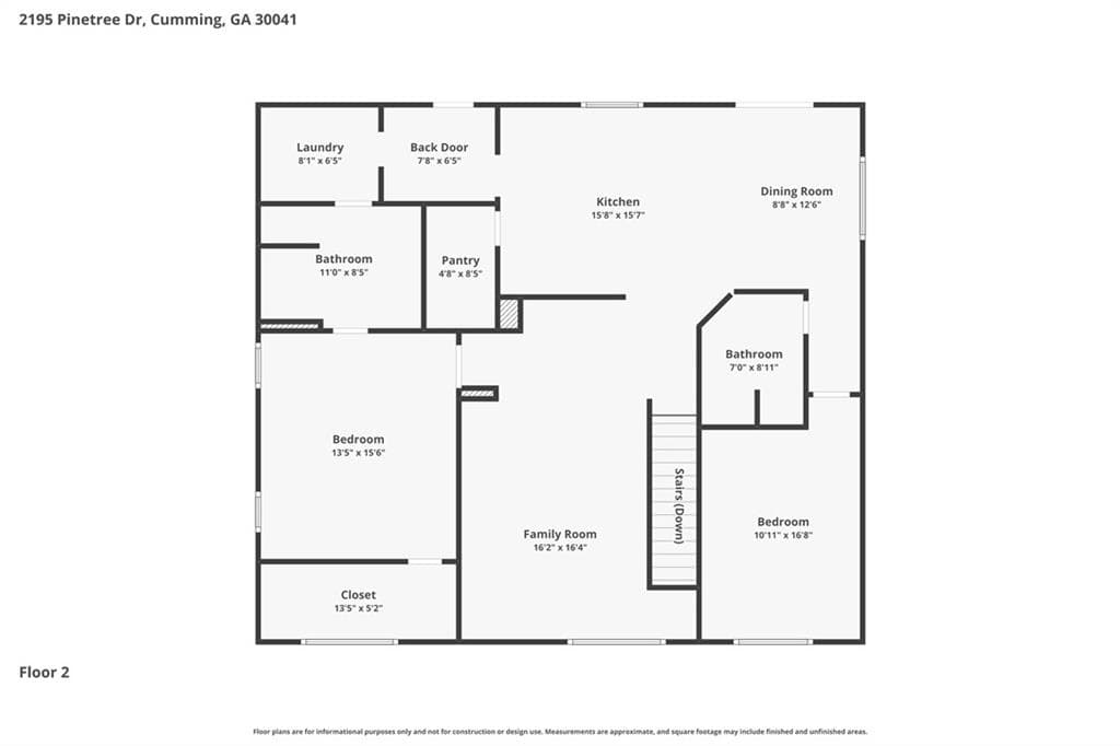 4 bedroom, 4 bathroom, 2,718 sq ft single family residence under contract at 2195 Pinetree Drive, Cumming, GA 30041 — photo 8