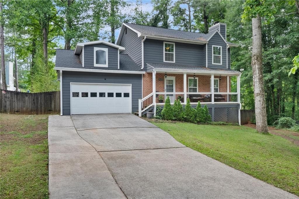 4 bedroom, 4 bathroom, 1,649 sq ft single family residence for sale at 123 Grayland Hills Court, Lawrenceville, GA 30046 — photo 1 of 37