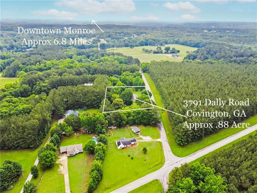 3 bedroom, 2 bathroom, 1,103 sq ft single family residence for sale at 3791 Dally Road, Covington, GA 30014 — photo 4