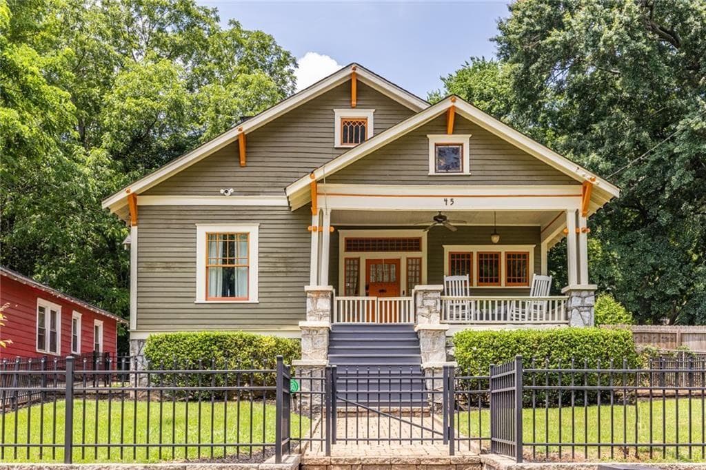 4 bedroom, 3 bathroom, 2,140 sq ft single family residence sold at 45 Bates Avenue, Atlanta, GA 30317