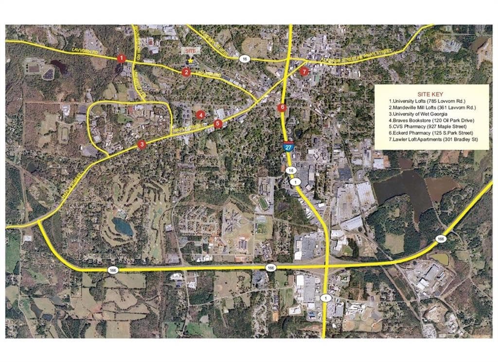 unimproved land for sale at 501 Lovvorn Road, Carrollton, GA 30117