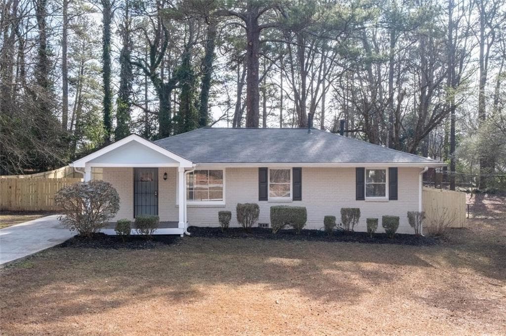 3 bedroom, 2 bathroom, 1,100 sq ft single family residence sold at 3645 Larkspur Terrace, Decatur, GA 30032