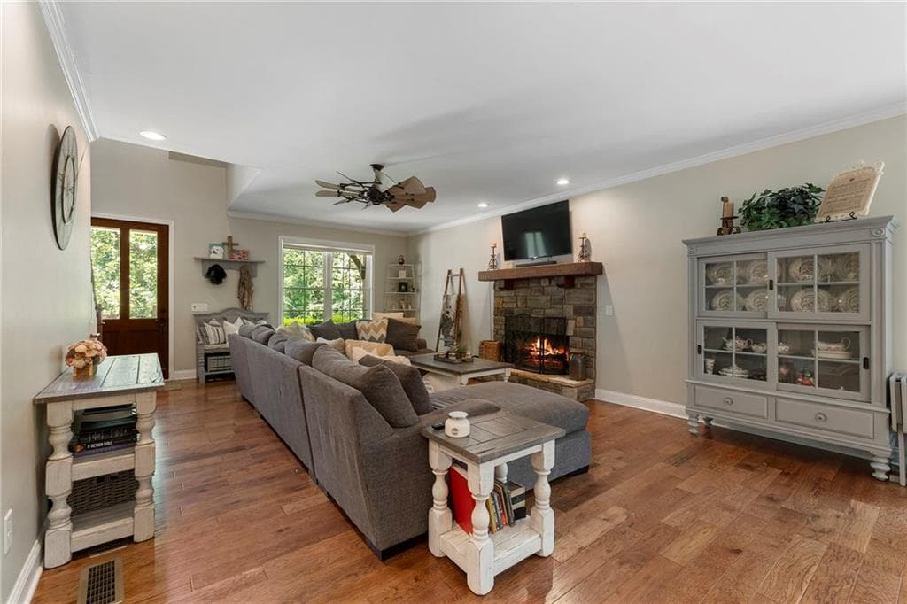 4 bedroom, 4 bathroom, 3,300 sq ft single family residence for sale at 230 McArthur Drive, Canton, GA 30115 — photo 6