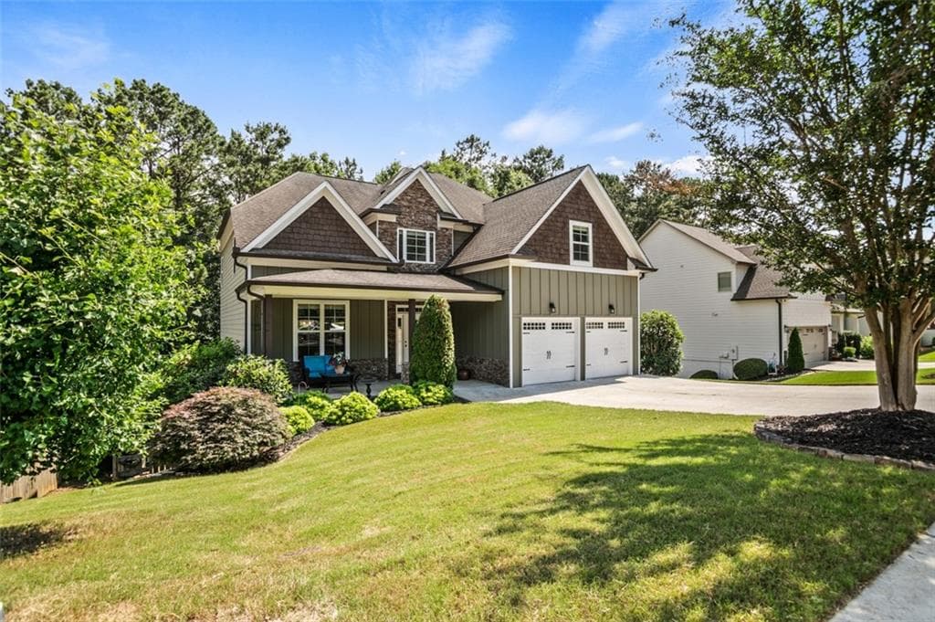 5 bedroom, 4 bathroom, 4,347 sq ft single family residence sold at 1125 Blankets Creek Drive, Canton, GA 30114