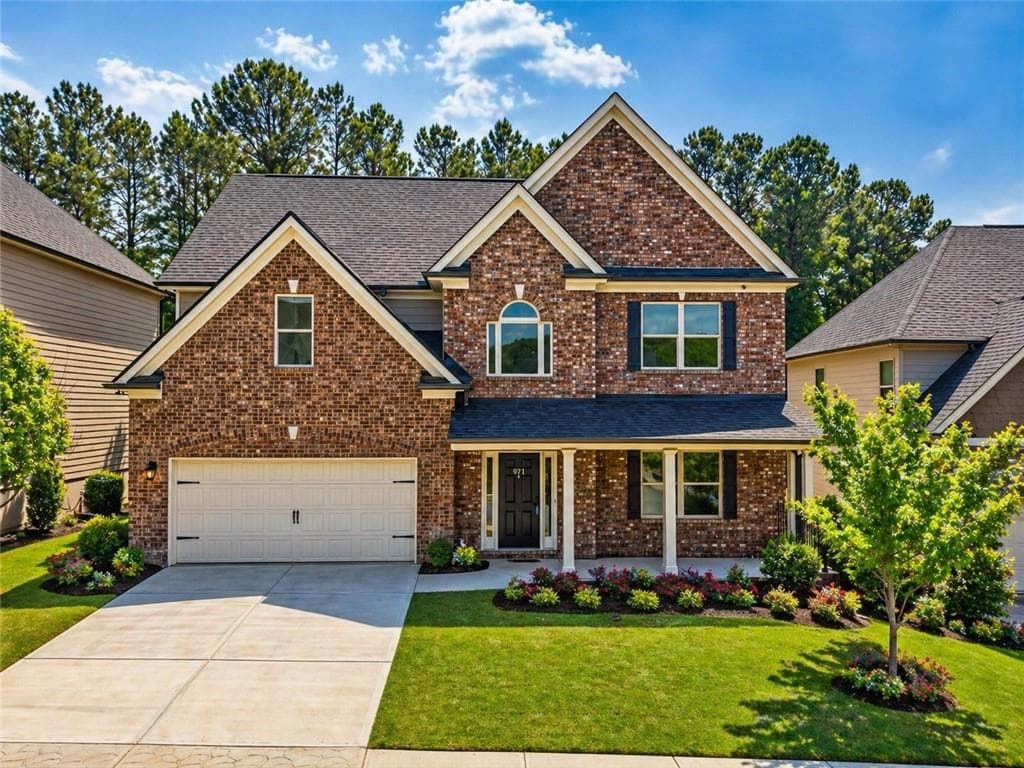 5 bedroom, 3 bathroom, 2,442 sq ft single family residence for sale at 971 Overlook Path Way, Lawrenceville, GA 30045 — photo 1 of 72