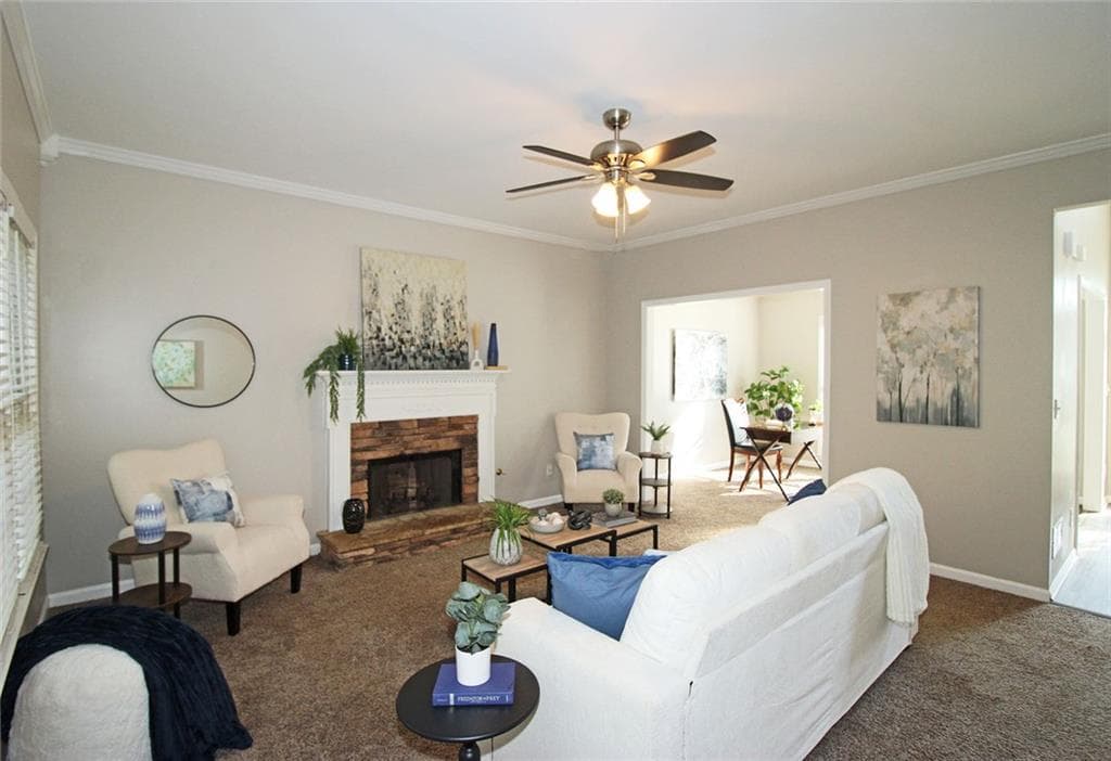5 bedroom, 4 bathroom, 3,174 sq ft single family residence for sale at 1213 Kingsbury Lane, Powder Springs, GA 30127 — photo 2