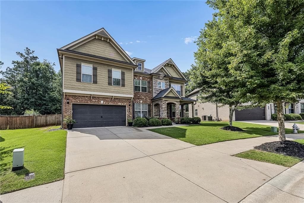 5 bedroom, 4 bathroom, 4,038 sq ft single family residence sold at 319 Hillgrove Drive, Canton, GA 30114