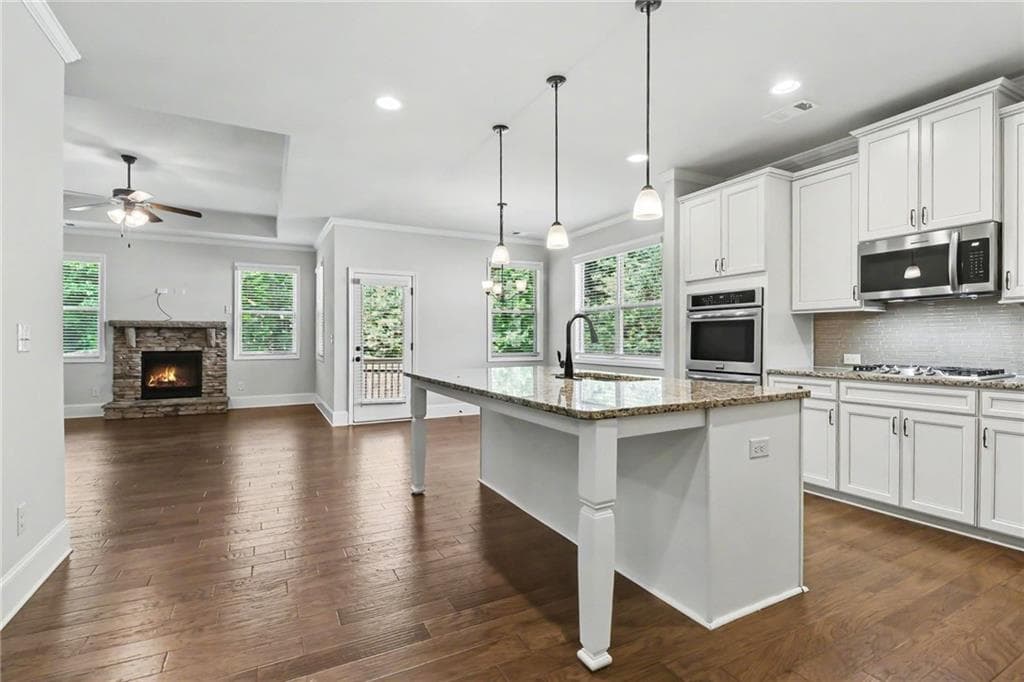 4 bedroom, 4 bathroom, 2,708 sq ft single family residence under contract at 5985 Carruth Lake Drive, Cumming, GA 30028
