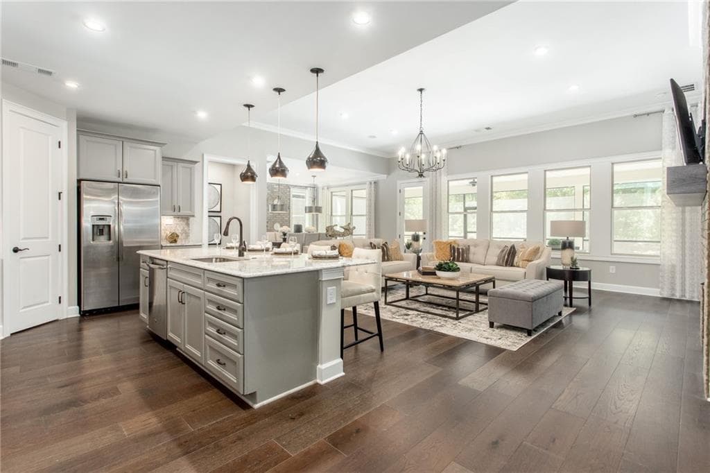 3 bedroom, 3 bathroom, 2,390 sq ft single family residence for sale at 386 Geneva Way, Hoschton, GA 30548 — photo 6
