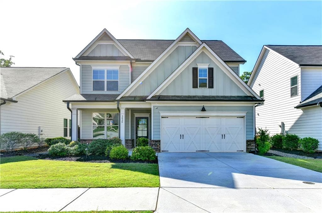 3 bedroom, 3 bathroom, 2,452 sq ft single family residence for sale at 5430 Railway Lane, Flowery Branch, GA 30542 — photo 1 of 41
