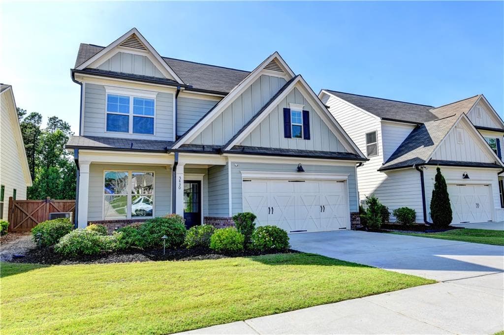 3 bedroom, 3 bathroom, 2,452 sq ft single family residence for sale at 5430 Railway Lane, Flowery Branch, GA 30542 — photo 2