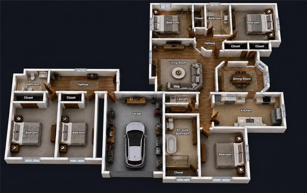 5 bedroom, 3 bathroom, 2,775 sq ft single family residence under contract at 177 Timber Ridge Drive, Macon, GA 31216 — photo 3