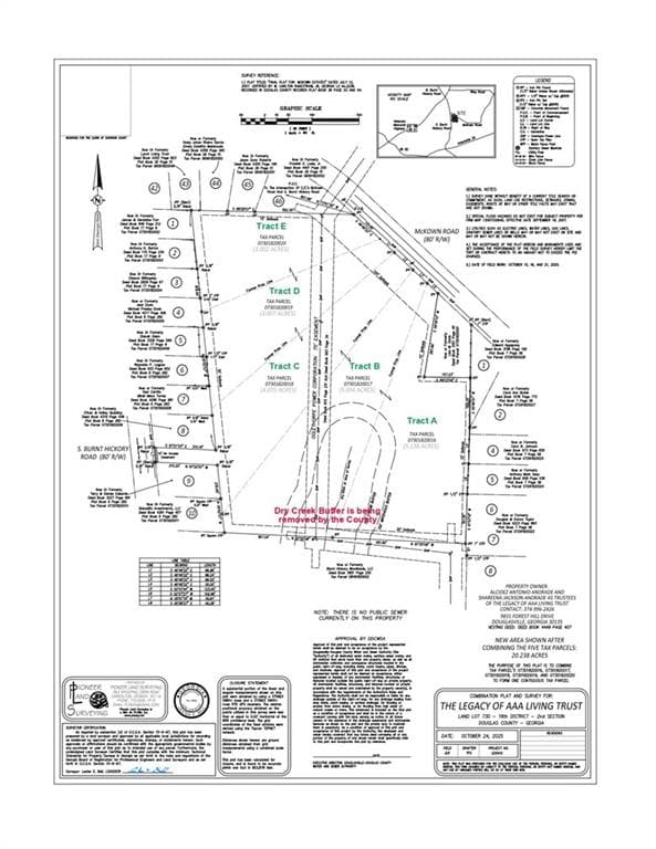 unimproved land for sale at 3907 Mckown Road, Douglasville, GA 30134