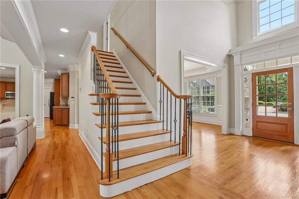 6 bedroom, 5 bathroom, 5,815 sq ft single family residence for sale at 12516 Darvish Lane, Alpharetta, GA 30005 — photo 4