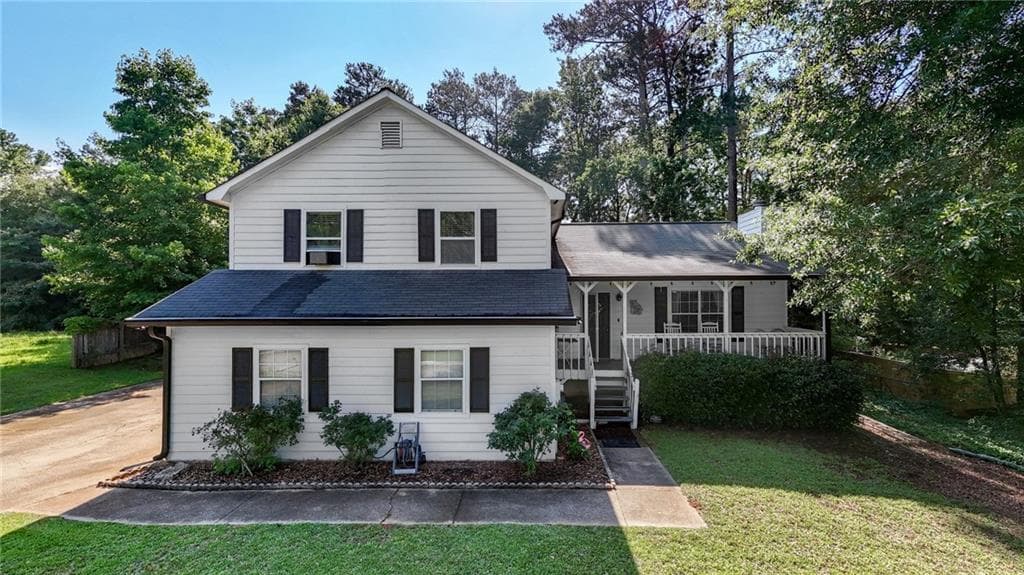 4 bedroom, 4 bathroom, 1,984 sq ft single family residence sold at 2114 W Lotus Point Drive, Lithia Springs, GA 30122