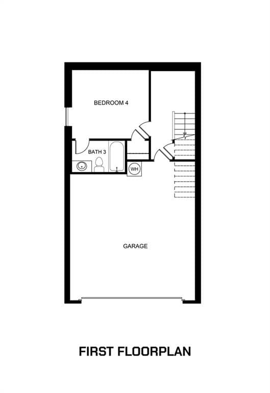 4 bedroom, 4 bathroom, 1,822 sq ft townhouse for sale at 1493 Johnson Road 55, Atlanta, GA 30318 — photo 4