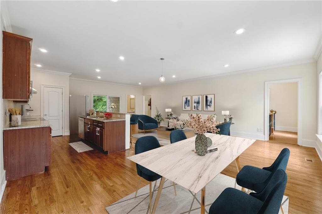 4 bedroom, 4 bathroom, 3,645 sq ft single family residence for sale at 1303 N Druid Hills Road, Brookhaven, GA 30319 — photo 5