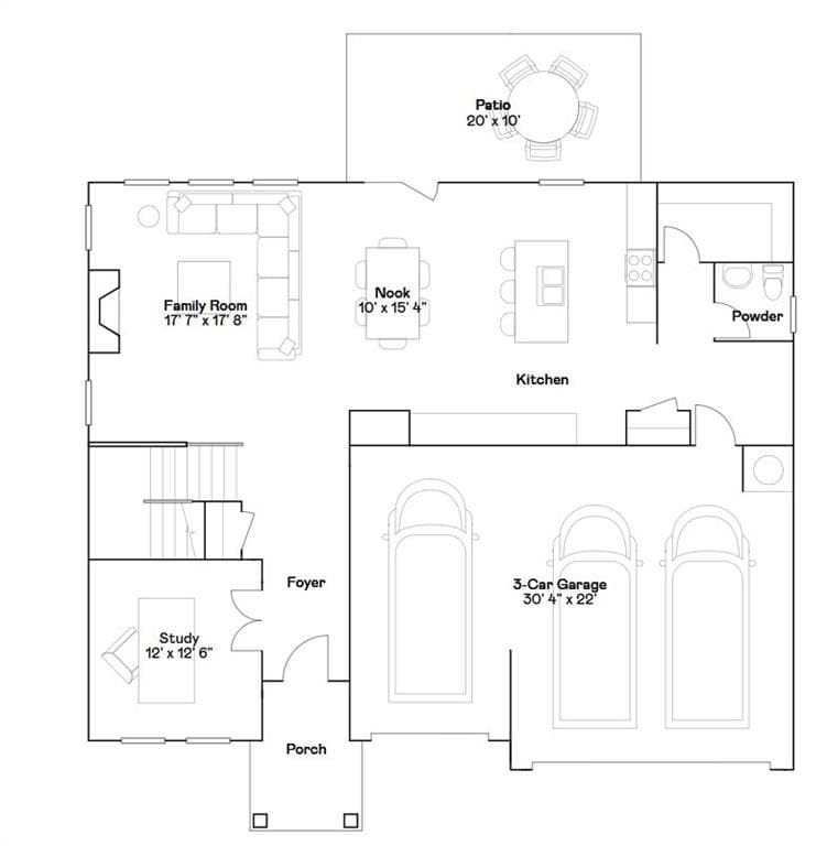 4 bedroom, 3 bathroom, 2,792 sq ft single family residence for sale at 1141 Gage Lane, Madison, GA 30650 — photo 5