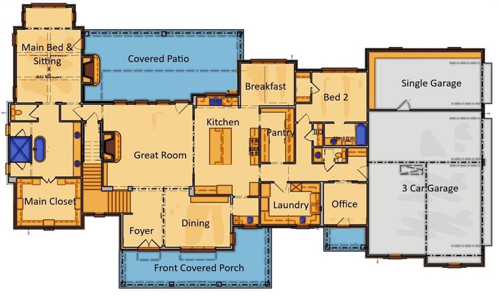 5 bedroom, 5 bathroom, 4,472 sq ft single family residence under contract at 210 Carl Sanders Drive, Acworth, GA 30101 — photo 5