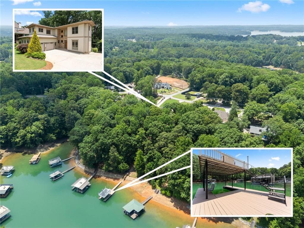 3 bedroom, 5 bathroom, 4,186 sq ft single family residence for sale at 6277 Lakeview Drive, Buford, GA 30518