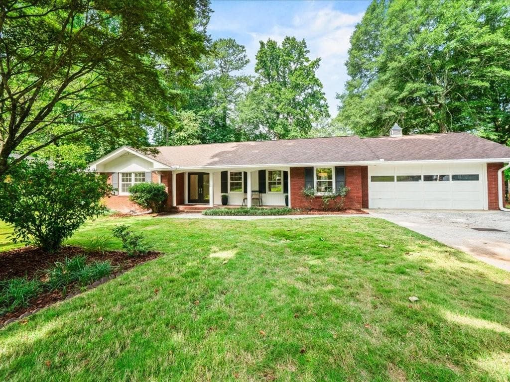 4 bedroom, 2 bathroom, 2,098 sq ft single family residence sold at 3800 N Cooper Lake Road, Smyrna, GA 30082